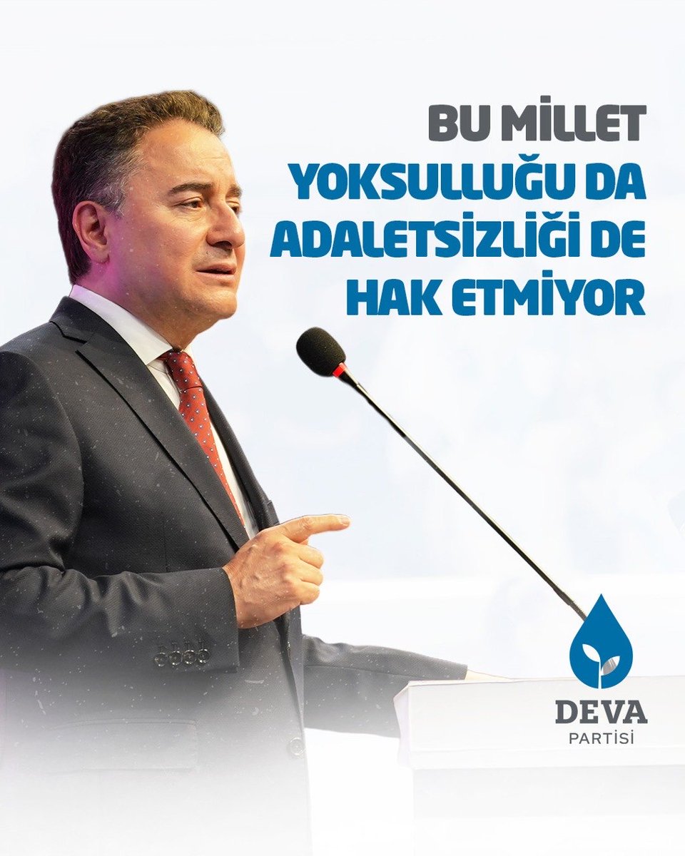 Milletimiz dertli, milletimiz yorgun. Bugün Türkiye’nin dört bir yanında aynı ses yükseliyor: “Nasıl geçineceğiz?” Bu millet yoksulluğu da adaletsizliği de hak etmiyor. Bu düzen değişecek, bu adaletsizlik bitecek. Bu millet hak ettiği kudrete yeniden kavuşacak.