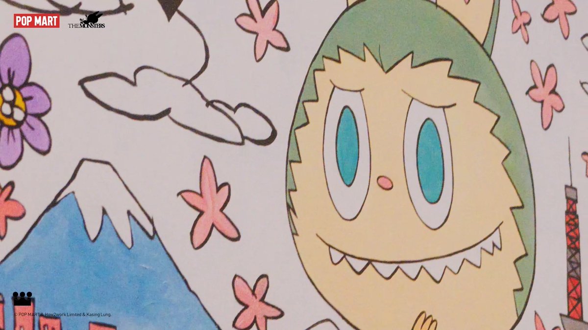 7月5日（日）まで麻布台ヒルズギャラリーで開催中の「THE MONSTERS 10周年記念展 東京」の様子をお届け⭐ THE MONSTERSの世界観を体験しにぜひお越しください。 日時指定チケット： #popmart #LABUBU #THEMONSTERS #THEMONSTERS展覧会 #麻布台ヒルズ