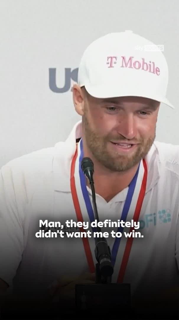 Wyndham Clark on the abuse he received en route to winning another US Open at Shinnecock Hills 🗣️