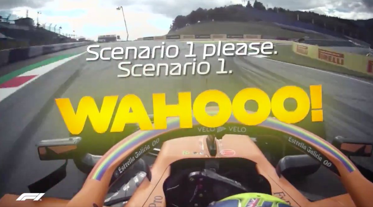 Styria 2020 - Lando Norris From P8 to P5 in the last 2 laps of the race