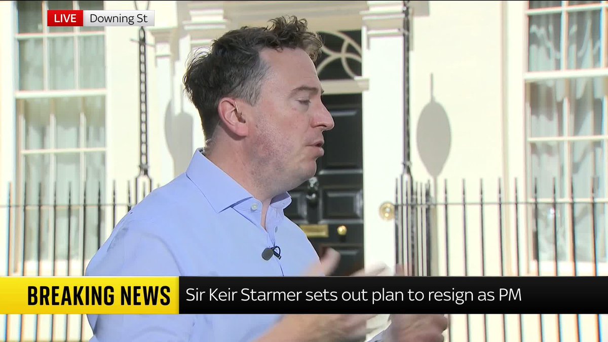 Sky's deputy political editor Sam Coates Sky says the Starmer resignation marks 'another period of psychodrama' and will delay Westminster 'getting to grips with big challenges' 📺 Sky 501