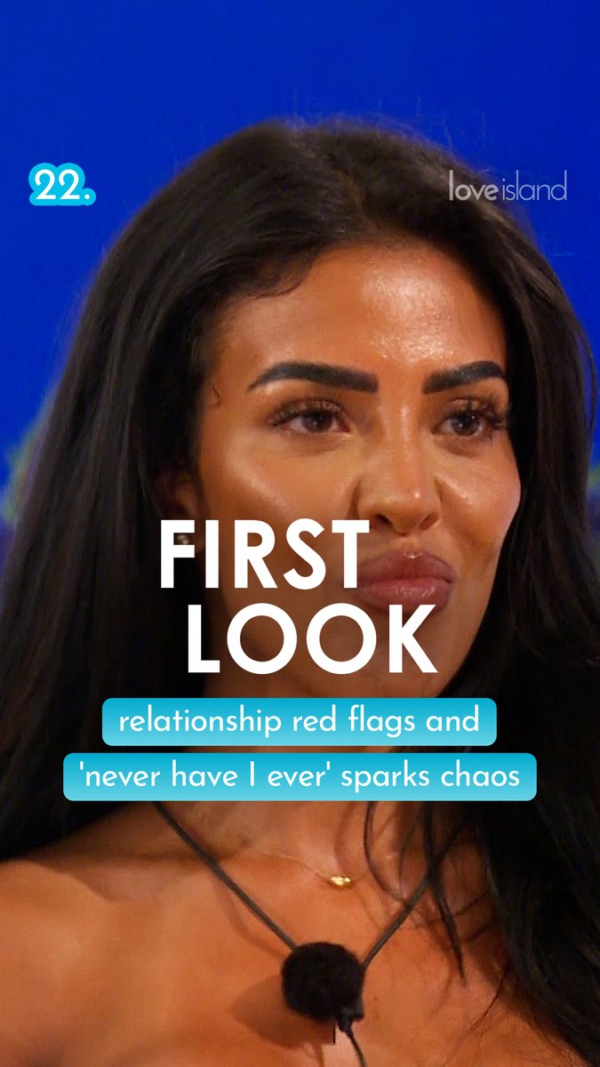 First Look: Home truths are hitting the Villa... Tina's unhappy with Aidan's lack of affection, Lorenzo wants more chaos from Yasmin and a game of 'Never Have I ever' leads to savage revelations 👀 #LoveIsland
