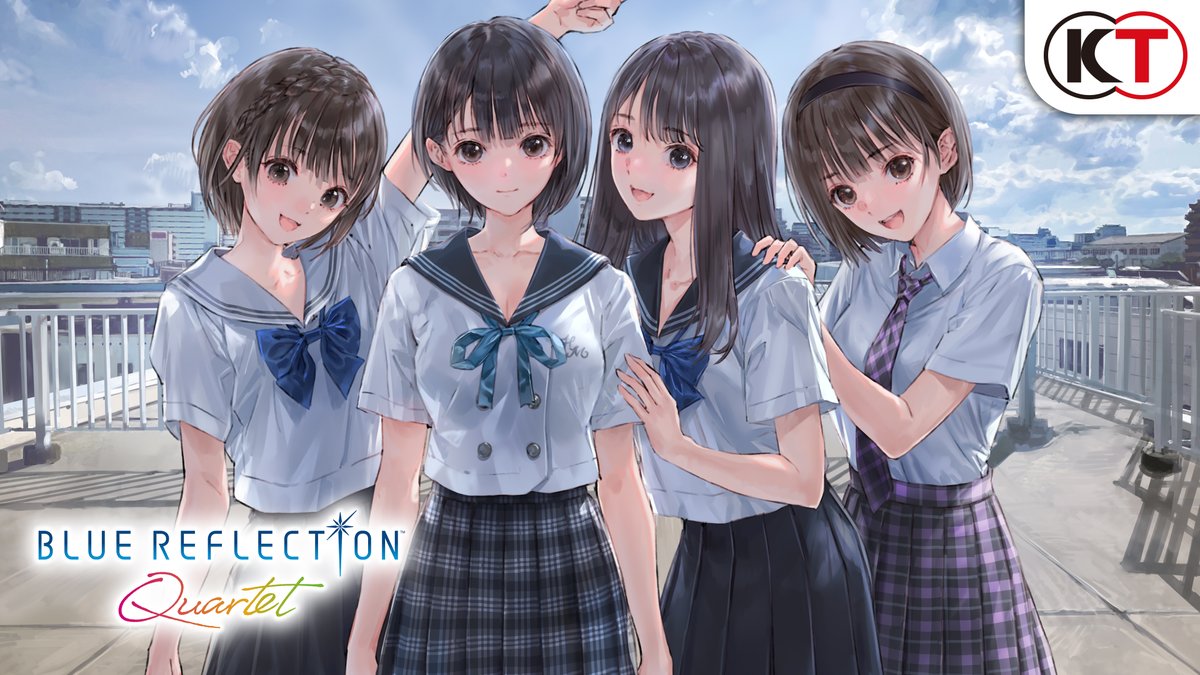 BLUE REFLECTION Quartet will be available digitally July 30, 2026 on PlayStation®5, Nintendo Switch™ 2, Nintendo Switch™, and Windows PC via Steam®. Check out the new trailer! #BlueReflectionQuartet #BlueReflection