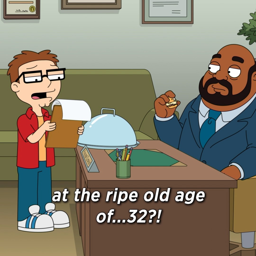 bribing a hardass won't work! the latest eps of #americandad are now on Hulu.