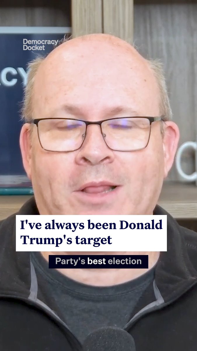 Trump has called Marc Elias all kinds of names. He issued a presidential memorandum criticizing Marc. He has labeled Marc the "best election-stealing lawyer." “But I’m not going to back down," Marc says. "I’m not going to back down in court, and I’m not going to back down in keeping you informed.” Subscribe to stay in the know: