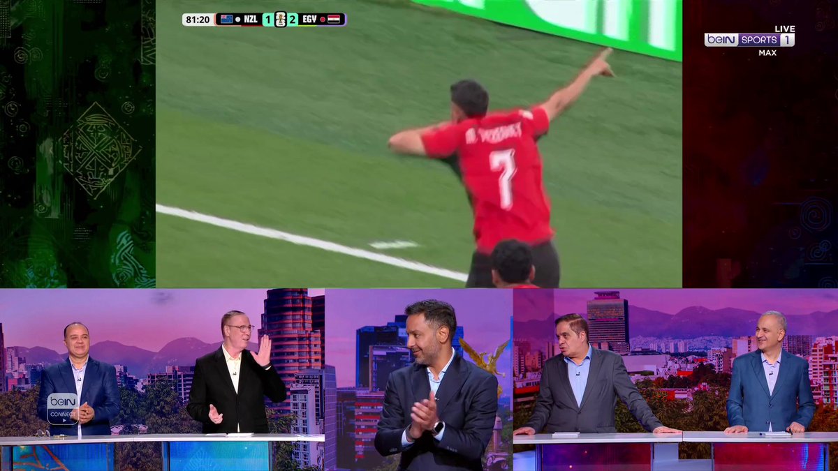 🎙️🇪🇬 انتصار الفراعنة يدفع الحضور في استوديو "الكلمة الأخيرة" إلى الغناء طربًا. 🎶 📦 اشترك الآن 👇 🔗 📱 #كأس_العالم2026 | #مونديال2026 | #كأس_العالم #FIFAWorldCup2026 | #FIFAWorldCup | #beINWC26 | #beINSTUDIO | #beINSQUAD
