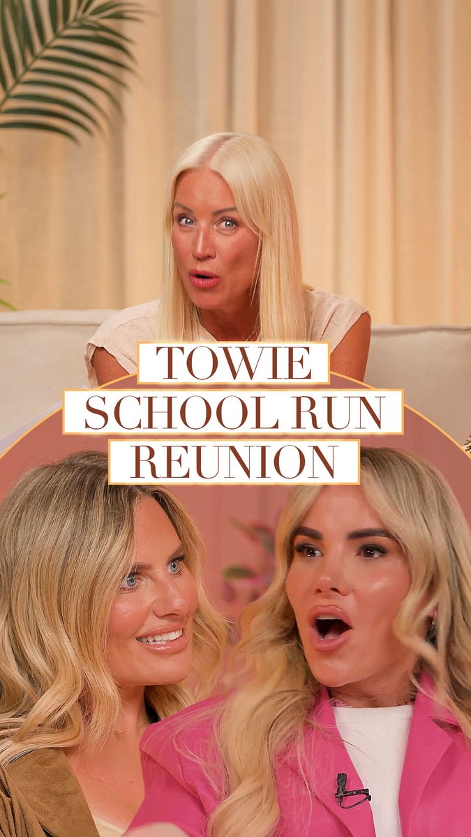 School run or TOWIE reunion? 🤭 Listen/watch the full #YouAlrightHun podcast on ITVX, Spotify &amp; YouTube #TOWIE