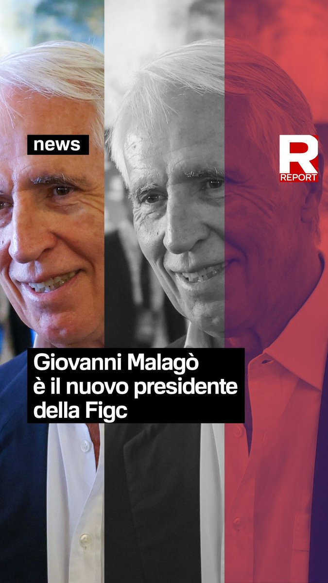 Giovanni Malagò è stato eletto presidente della Federcalcio con il 68% di preferenze. Nel suo primo discorso ha detto che "Il primo obiettivo è ricostruire continuità tecnica tra attività giovanile, club e nazionali"