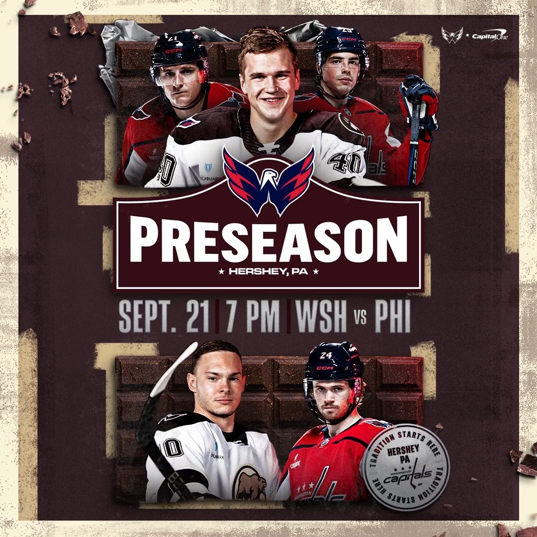 The Caps come roaring back to Chocolatetown #ALLCAPS