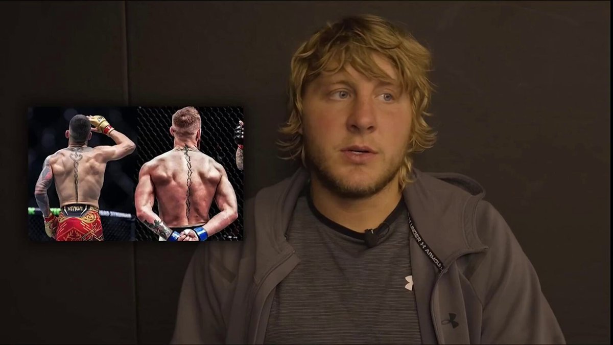 Paddy Pimblett is NOT a fan of fighters with tattoos of their own name “Why are you that stupid? Do you need to remember your own name by looking in the mirror? The worst one is Topuria because he copied McGregor a little bit.” via Paddy Pimblett
