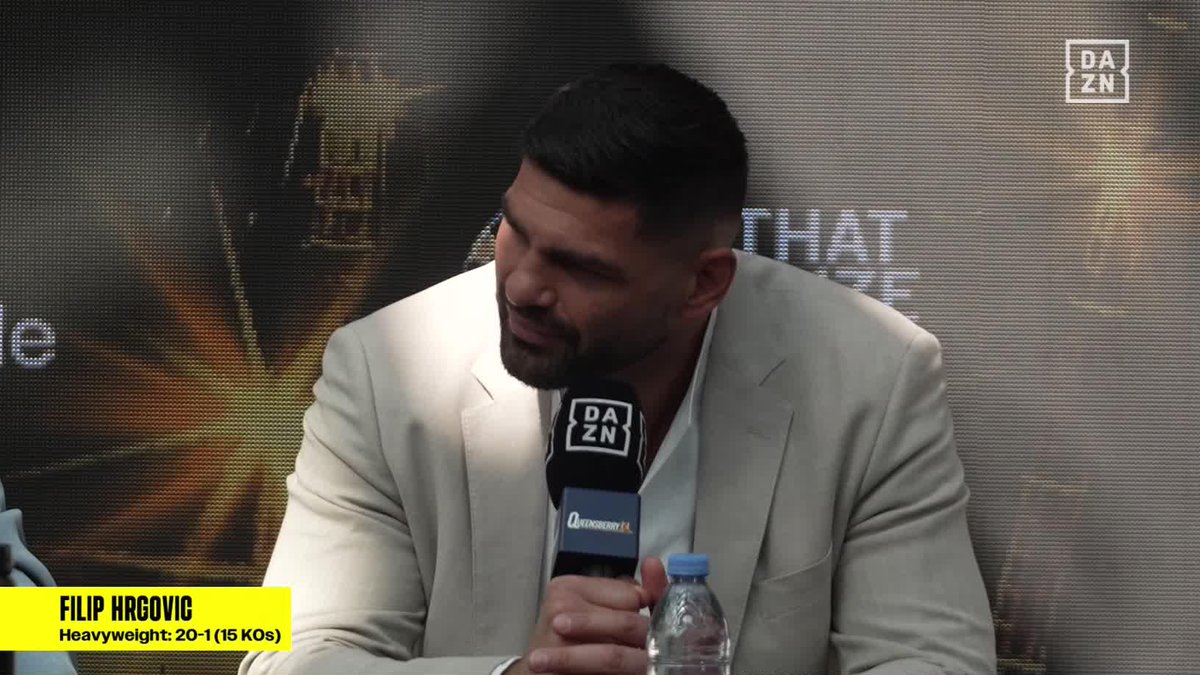 Hrgovic vows his job is to stop Itauma reaching the promised land... #ItaumaHrgovic | Aug 29 | Watch only on DAZN โช๏ธ