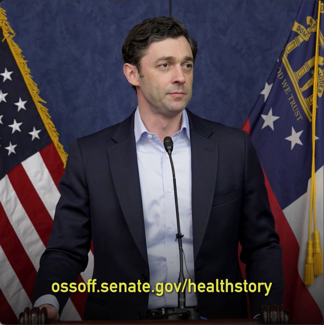 Sen. Ossoff is urging Georgians to share their stories of insurance companies denying or delaying needed health care at