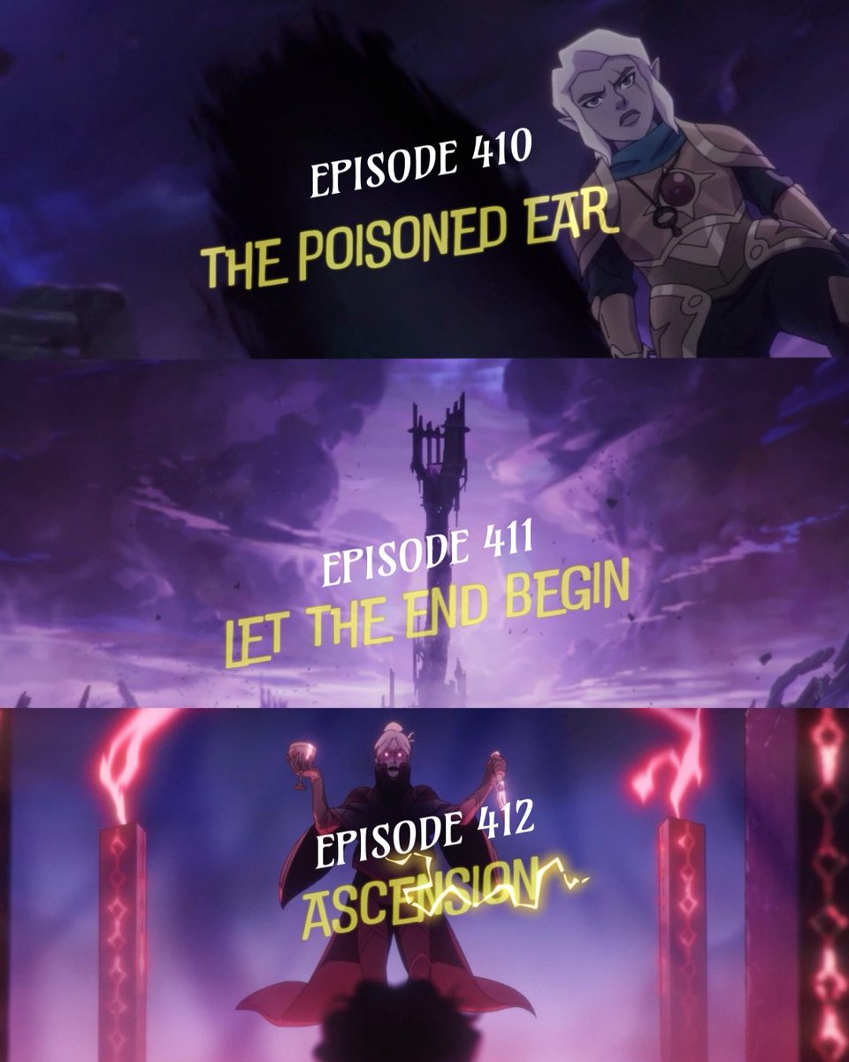 The time of ascension is nigh. Don't miss episodes 10-12 of #TheLegendofVoxMachina Season 4, streaming this week on Prime Video.