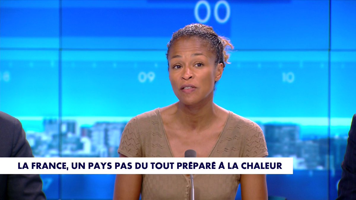 Rachel Khan, essayiste et juriste, sur le manque d'adaptation face à la chaleur en France : «Nous sommes une société de constat», dans #Punchline Toute l'info est à retrouver sur