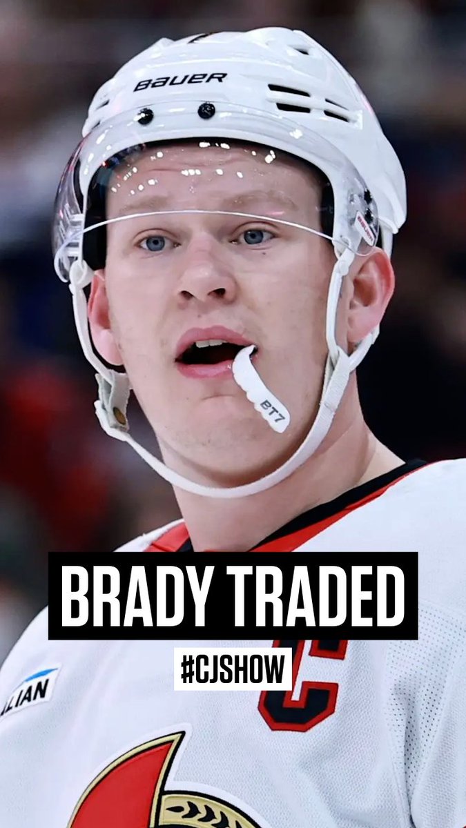 "Ultimately, we're going to be viewing this trade in totality with other moves." #CJShow #Senators Chris Johnston Julian McKenzie