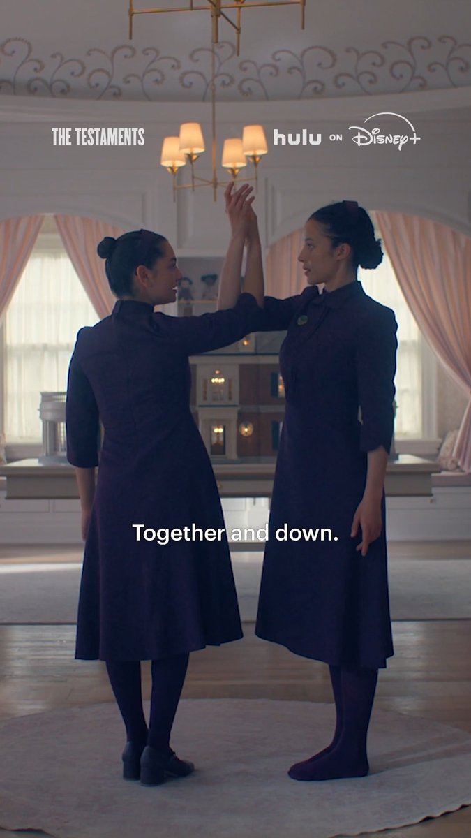 So much was said in so little words. All episodes of THE TESTAMENTS are streaming on Hulu and Hulu on Disney+. #TheTestaments