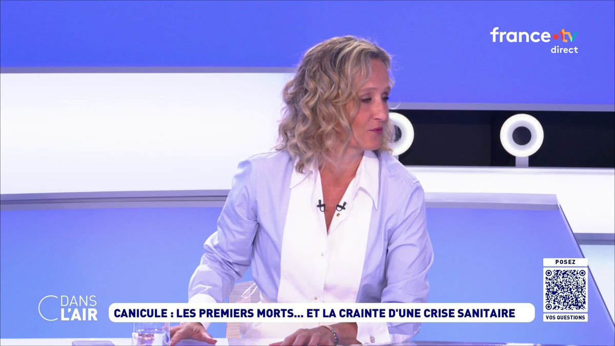 #Canicule : "On gère dans l’urgence parce qu’on ne gère pas. En mai, on a eu une canicule extrêmement forte. On en a tout le temps. Le problème, c’est qu’on est dans un déni (...) Cela devient un problème économique. On doit gérer et il n’y a pas de stratégie". Philippe Dessertine