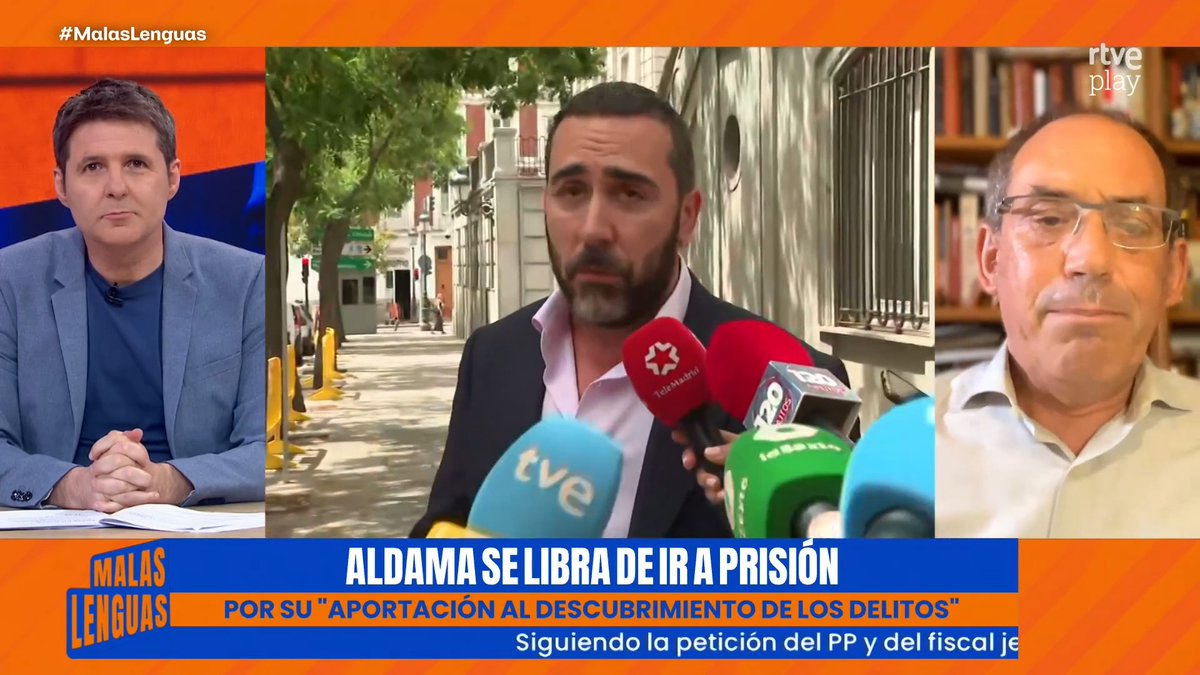 –Quiero colaborar con la justicia. –¿Cómo? –Inventándome lo necesario para hundir al gobierno. –Si es así, Sr. Aldama, queda libre de la cárcel. –¿Qué le debo? –Nada, disfrute usted de lo estafado. –Agradezco su justicia y ya le busco otros colaboradores.