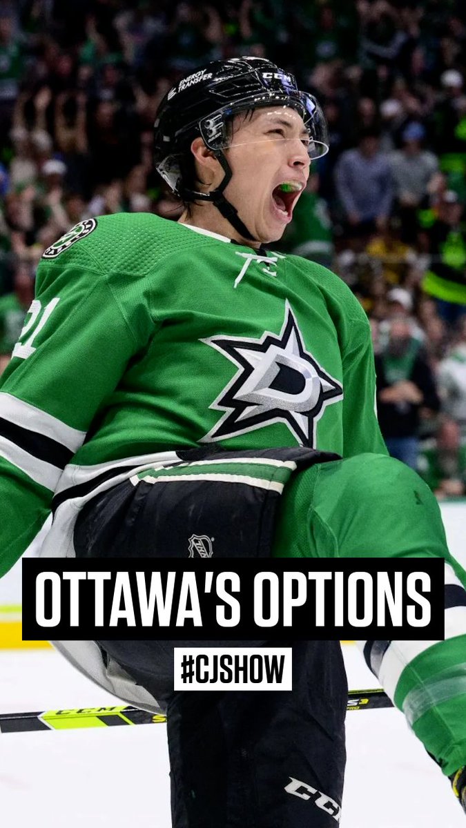 "Jason Robertson... it's my understanding he would have no interest in signing a long-term deal (with) Ottawa." #CJShow #Senators Chris Johnston Julian McKenzie