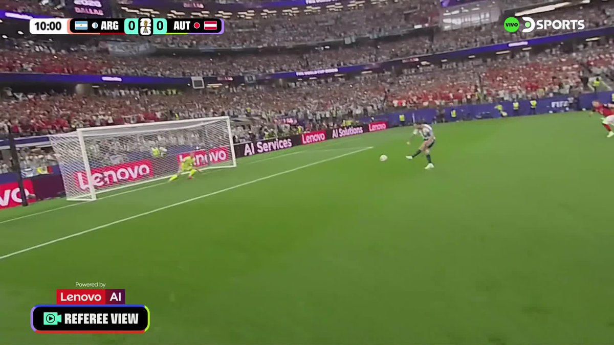 EL PENAL ERRADO DE MESSI, DESDE LA MIRADA DE AMIN OMAR, JUEZ DEL PARTIDO #MundialEnDSPORTS #FIFAWorldCup
