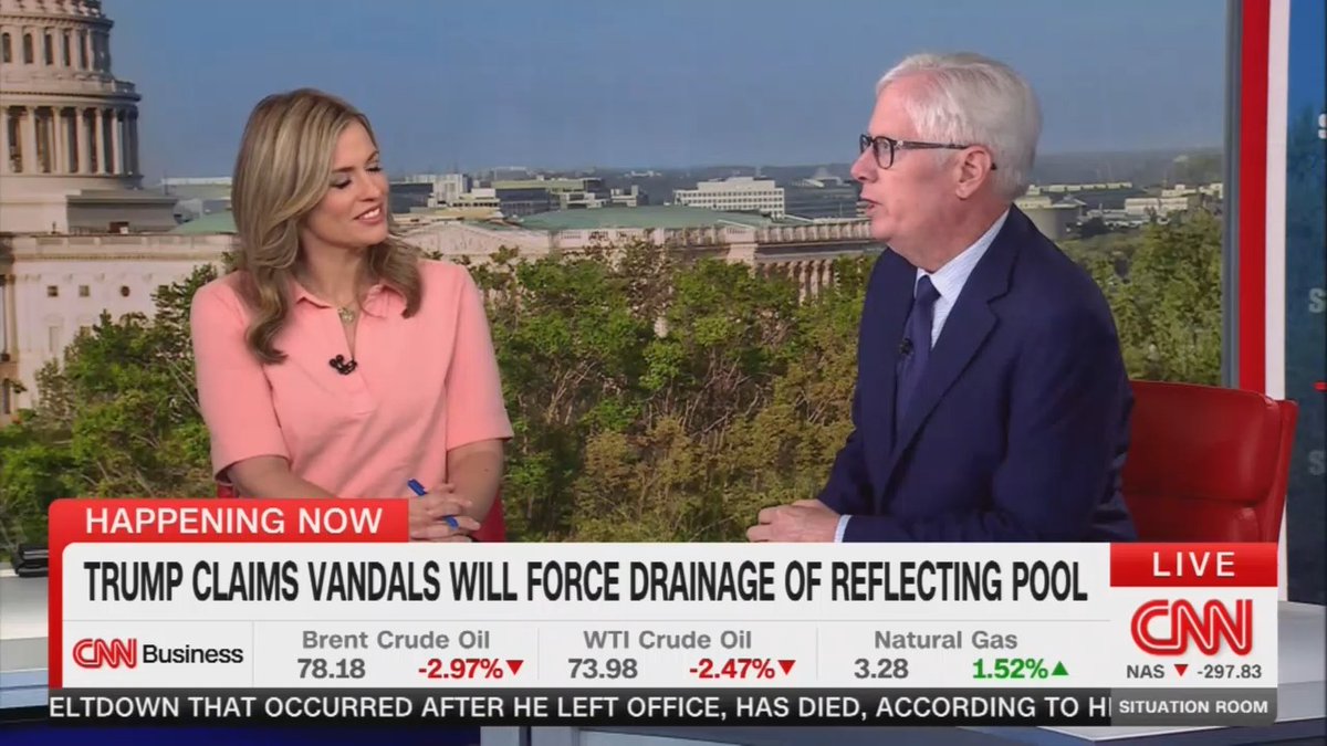 Reporter: Trump ridiculed all former presidents, saying all their Reflecting Pool renovation efforts were a waste of money, and he can do it for less than $2 million. It ended up costing 7 times that much, and shows no signs of working any better.