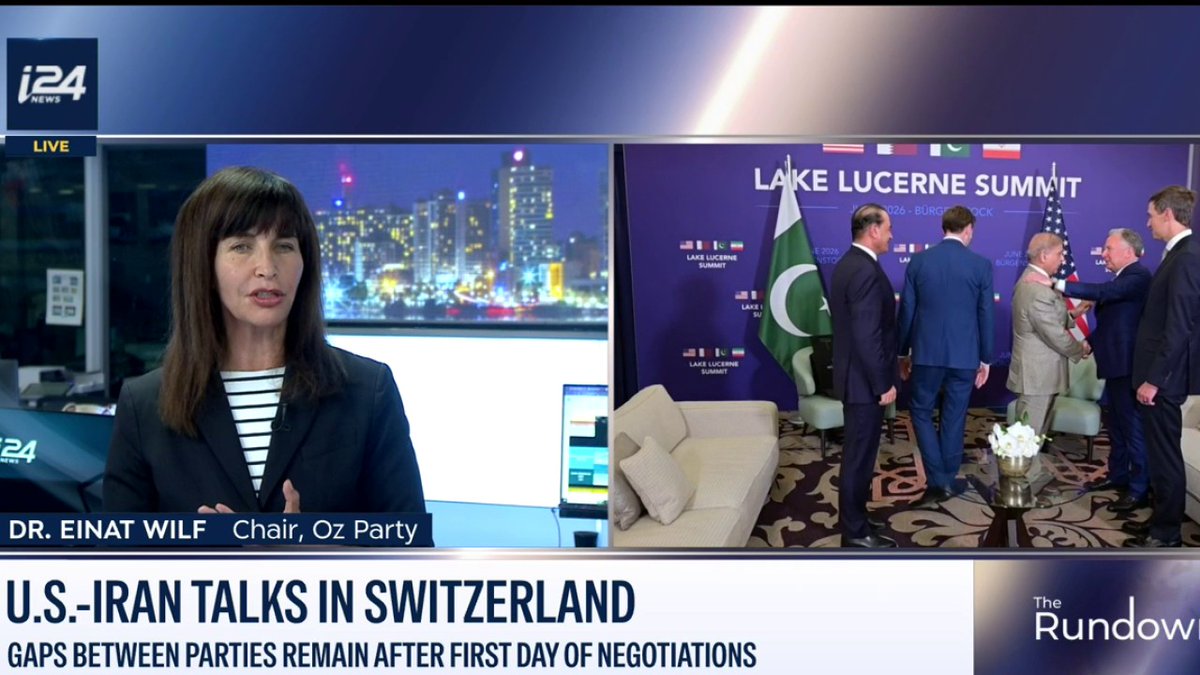 'I cannot think of a single Western government that really benefitted from throwing Israel under the bus, whatever short-term benefits they thought they had in it' ד״ר עינת וילף Dr. Einat Wilf joins David Matlin on #TheRundown 👇 For more updates, visit 👇