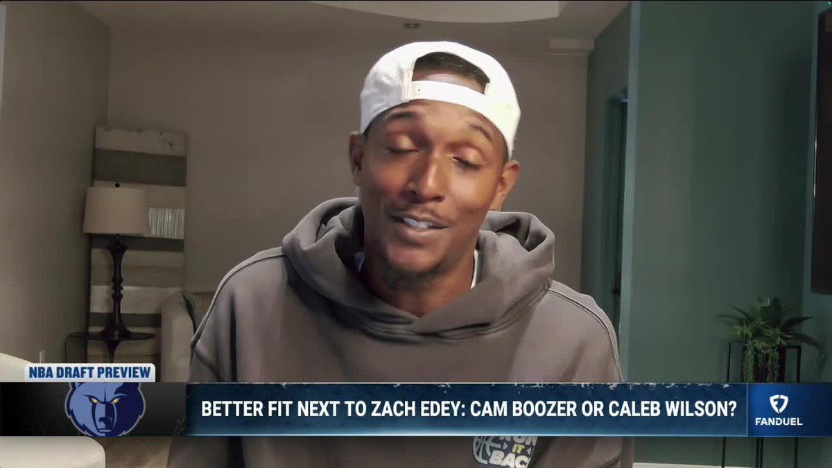 "Careful what you wish for, Darryn Peterson. You're probably gonna end up in Memphis." 😅 Chandler Parsons would rather be drafted by the Utah Jazz than the Grizzlies 👀 Boogie Cousins disagrees 🗣️ Michelle Beadle | DeMarcus Cousins | Chandler Parsons | Lou Williams