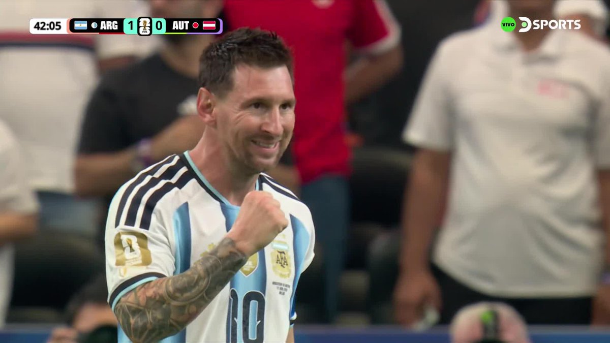 ¿CÓMO SE FESTEJA SER EL MÁXIMO GOLEADOR HISTÓRICO DE LOS MUNDIALES? ¡¡COMO LIONEL ANDRÉS MESSI!! #MundialEnDSPORTS #FIFAWorldCup