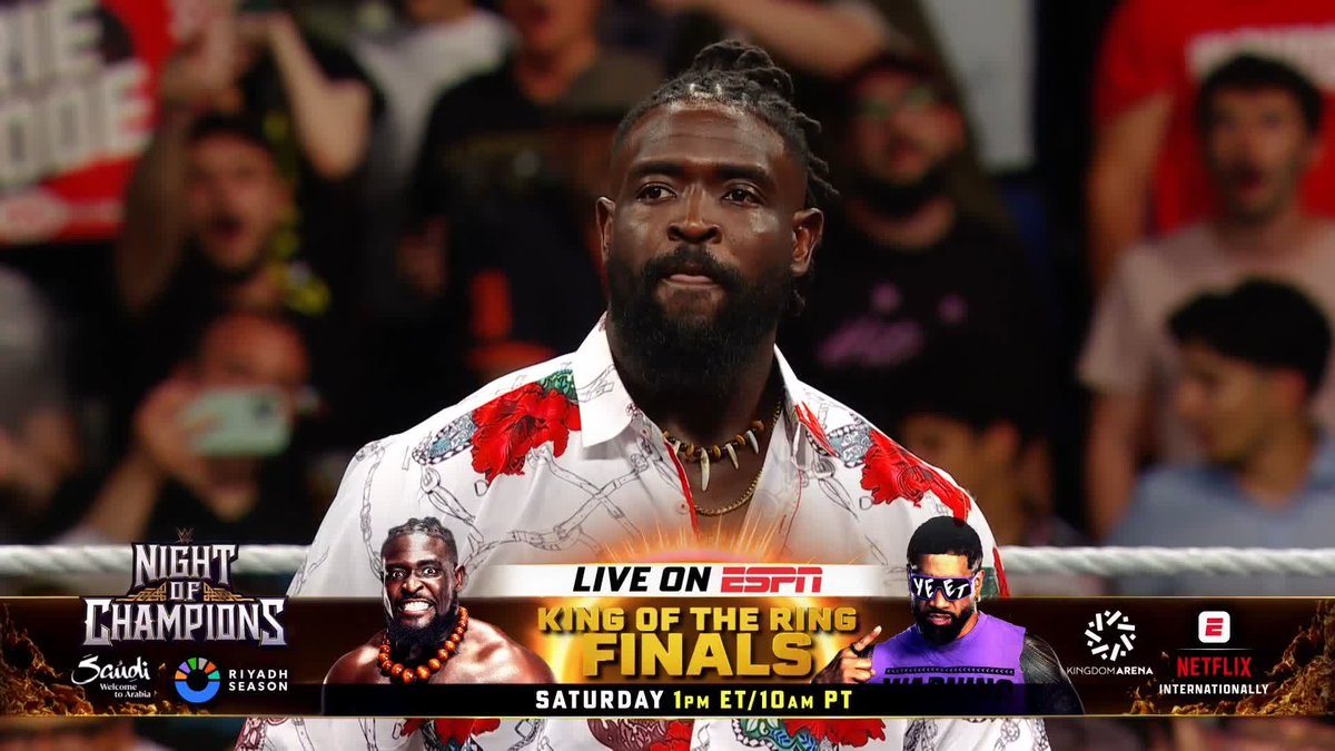 London LOVES Oba Femi! 😍 Oba Femi wwe