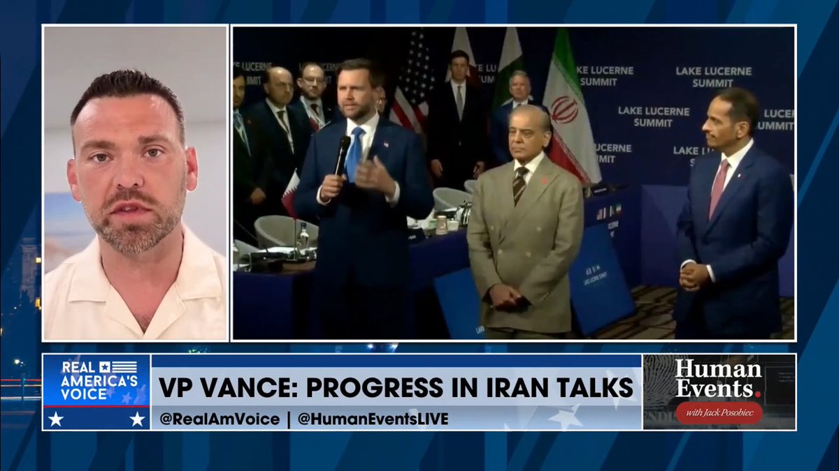 MAJOR BREAKTHROUGH: VP ANNOUNCES NUCLEAR INSPECTORS RETURNING TO IRAN "JD Vance came out publicly and said nuclear inspectors are in FACT returning to Iran. MAGA world peace." Jack Posobiec