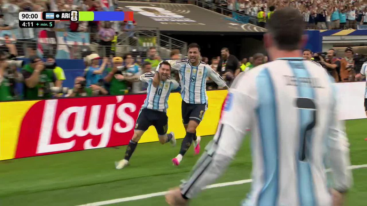 LIONEL ANDRÉS MESSI, DEJATE DE JODER. ¡MINUTO 94, CASI 39 AÑOS! 🤯🇦🇷