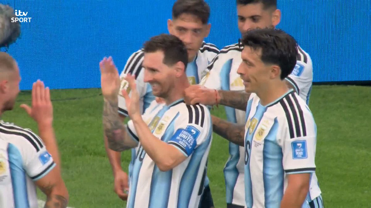The moment Lionel Messi created history to become the all-time top #FIFAWorldCup goalscorer 🔥