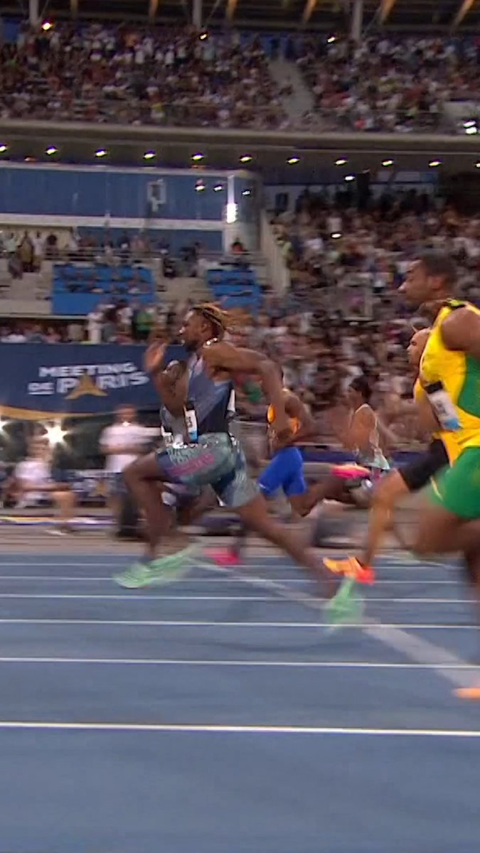 Unbeaten in Paris 👑 Noah Lyles has never lost at Charléty, taking the 200m in 2019 then blasting 9.97 into a headwind to win the 100m in 2023 💨 The fastest showman in the world is back here on 28 June 🗓️ #ParisDL 🇫🇷 #DiamondLeague 💎