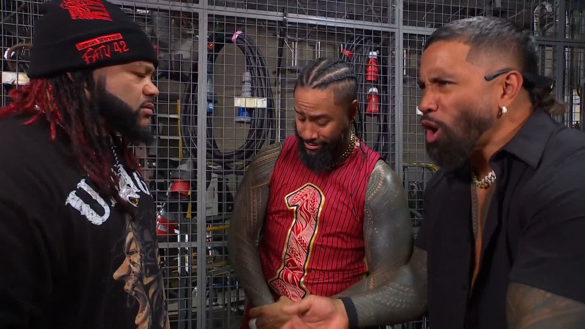 Jacob Fatu is ONLY following orders from the OTC! ☝️ Jacob Fatu