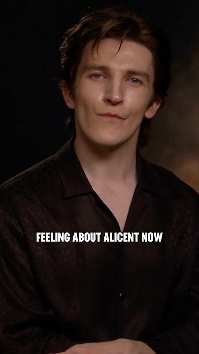 Ewan Mitchell discusses Aemond's relationship with Alicent after that shocking moment in the first episode of #HouseOfTheDragon: Season 3.