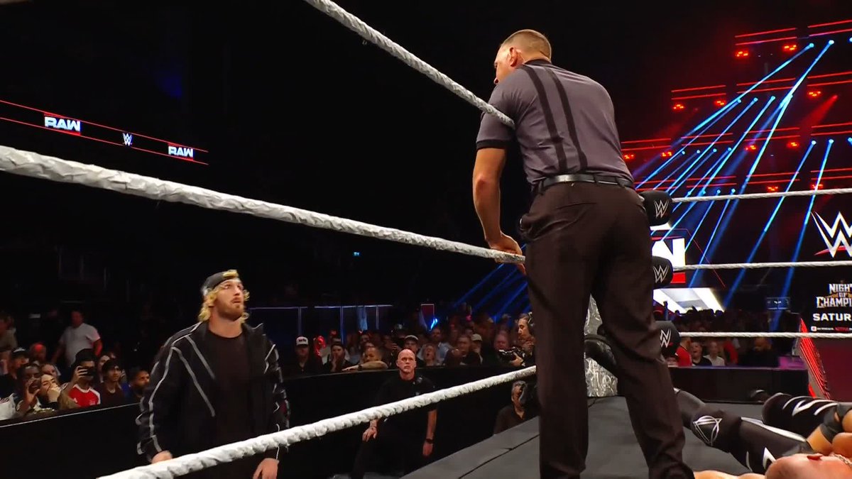 Logan Paul has been EJECTED from this match! 🙌