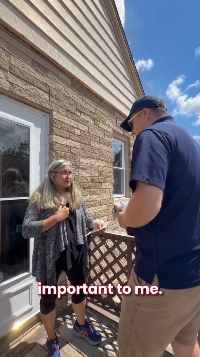 We hit a major milestone today: 100,000 doors knocked across Wisconsin. Our message of lower property taxes, a more affordable Wisconsin, and rooting out waste and fraud to protect taxpayers is resonating in every corner of the state. Wisconsin is ready for a new direction.