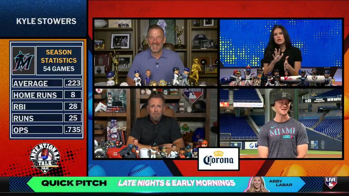 "It's been a little bit of a delay, but we're starting to see it come up now." With three HR in his last four games including one on his first Father's Day, Miami Marlins star Kyle Stowers' dad strength is kicking in! 💪 MLB Network + Corona USA