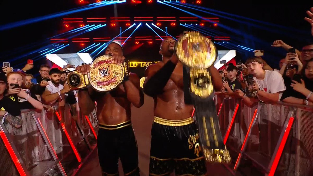 WE WANT THE SMOKE 💨 The Street Profits are once again Tag Team Champions!!