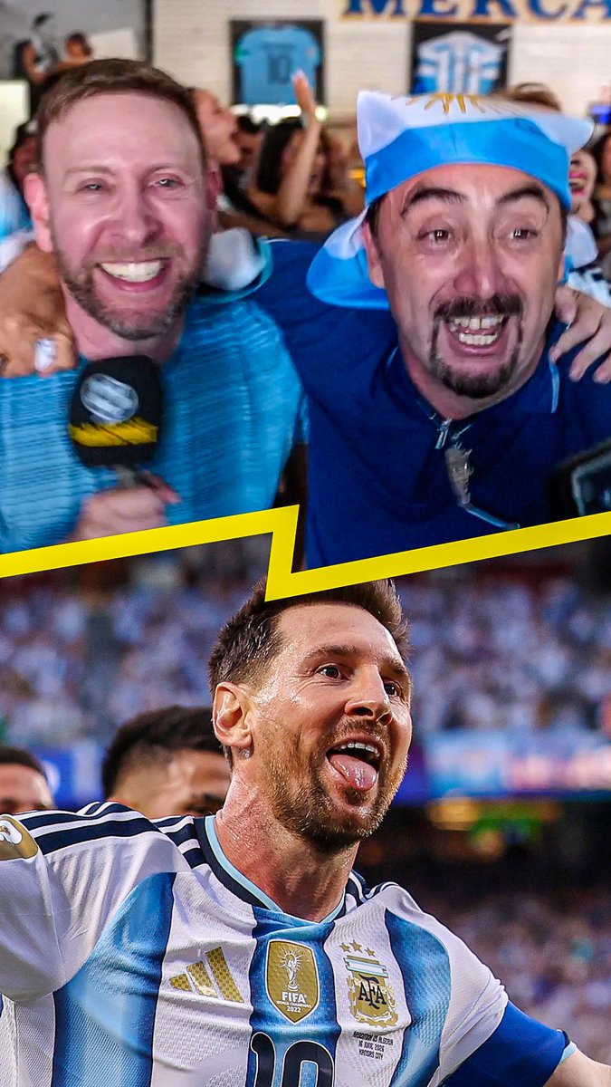 Argentina fans react as they beat Austria &amp; Messi becomes World Cup all-time leading scorer! 🔥😝