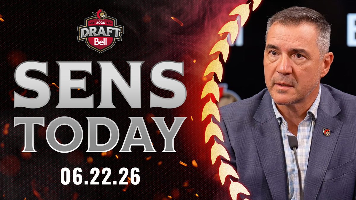It was a busy day at Canadian Tire Centre as Steve Staios addressed the media following yesterday's trade leading into the NHL Draft. Jackson Starr has all the key takeaways you need to know in Sens Today 📺