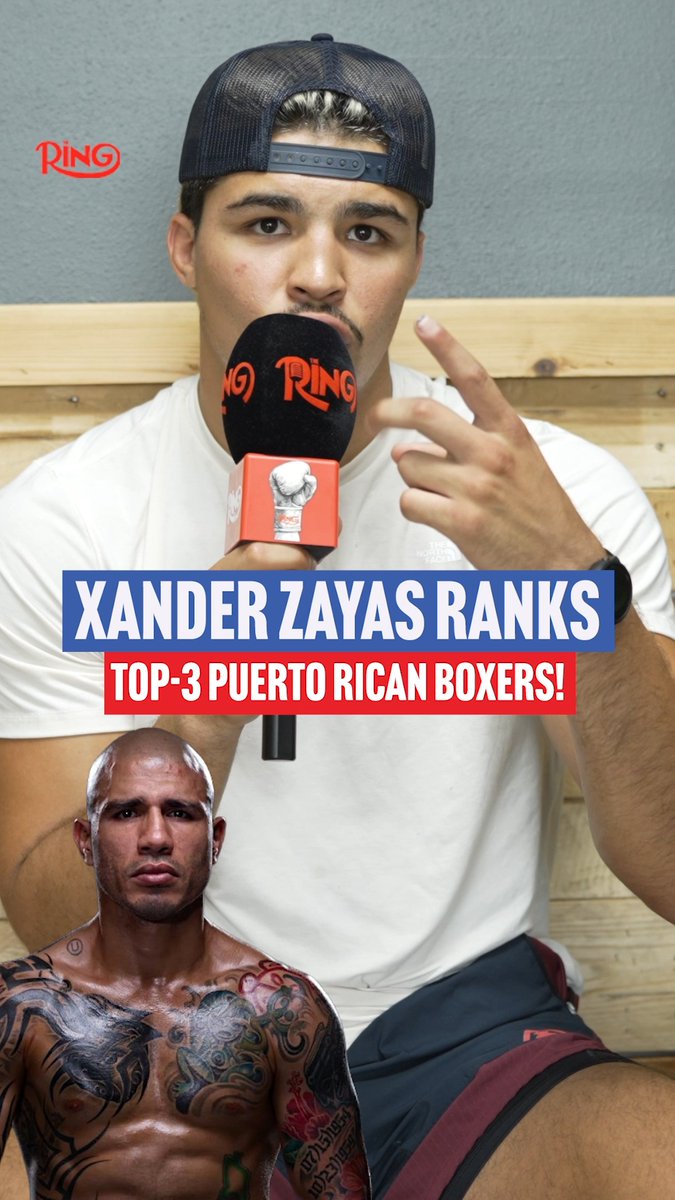 Xander Zayas reveals his greatest Puerto Rican boxers of all time 🇵🇷 🤩 #ZayasBoots | June 27th | Live on DAZN 📺