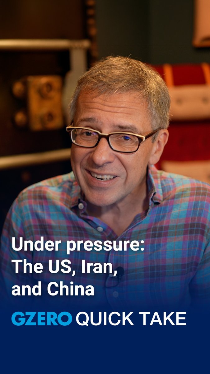 trump thought maximum pressure would force iran to cave. it didn’t. just like with china and the trade war. the adversary pushed back. and trump backed down. GZERO Media