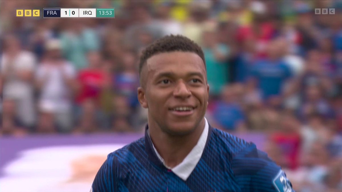 Kylian Mbappe scores his 15th World Cup goal in style! 👏