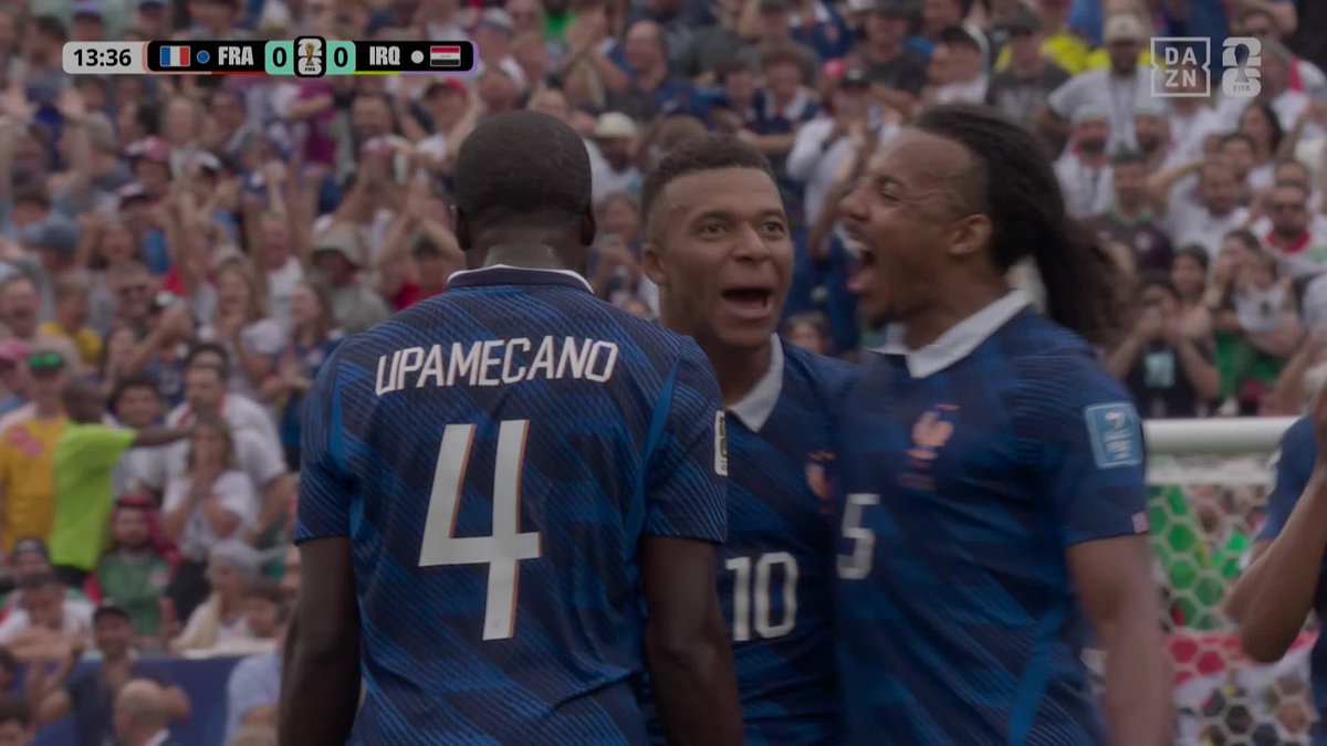 ESTE SÍ ES EL MBAPPÉ DE MAKÉLÉLÉ 🚀 ¿Que Messi marca dos? ¡PUES AQUÍ ESTOY YO! 🔥 Su golazo contra Irak #DAZNMundial #FIFAWorldCup