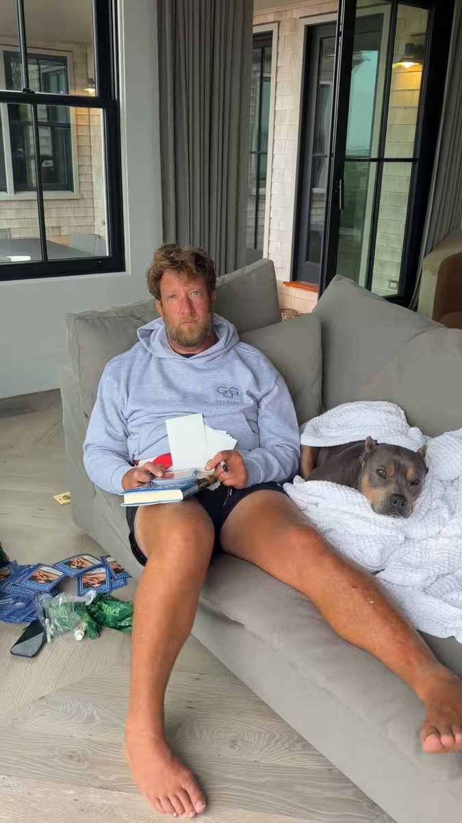 Good news for Dave Portnoy’s haters: he fell down again The bad news? The man is still working