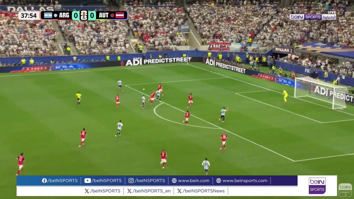🟣🎥 #تقرير_خاص | حجز المنتخب الأرجنتيني مكانه في الدور الثاني من كأس العالم 2026 بفوزه على النمسا 2 - 0 في ليلة بات فيها القائد ليونيل ميسي الهداف التاريخي لبطولات كأس العالم بـ18 هدفاً 🎙️ تقرير | شادي صميدة Chadi Smida