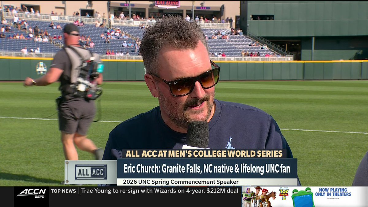 "You can't make mistakes and I think you gotta throw [Caden] Glauber." Eric Church's keys to a Carolina Baseball victory 🐏