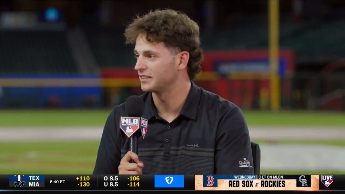 Roch Cholowsky participated in the 2023 MLB Draft Combine as a high schooler and is now out at this year's Combine ahead of the 2026 Draft! The UCLA Baseball star and potential No. 1 pick joined the #MLBTonight set to discuss the event and how his game has grown since.