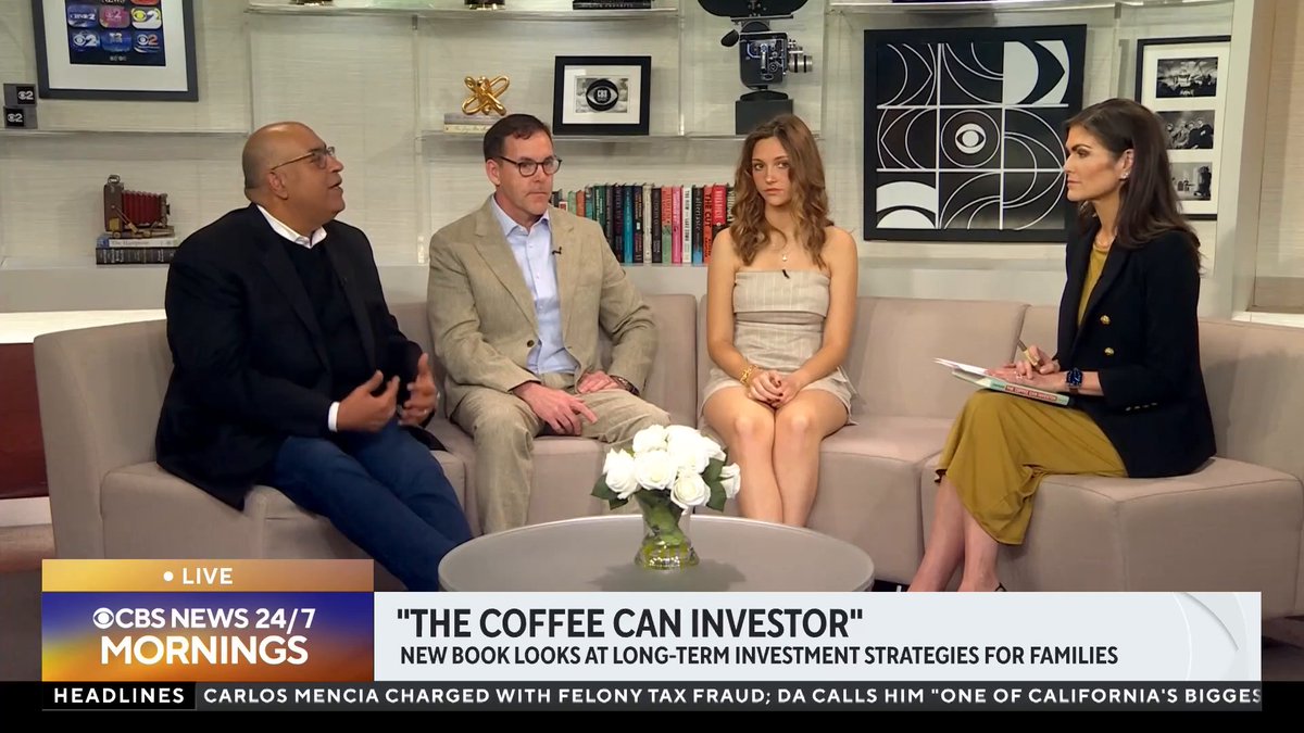 For some dads, the idea of leaving their children with some financial security is both a gift and a priority. CBS News New York anchor Jessica Moore spoke to author of “The Coffee Can Investor” and former CBS News president Neeraj Khemlani about how he hopes all families can receive financial autonomy.